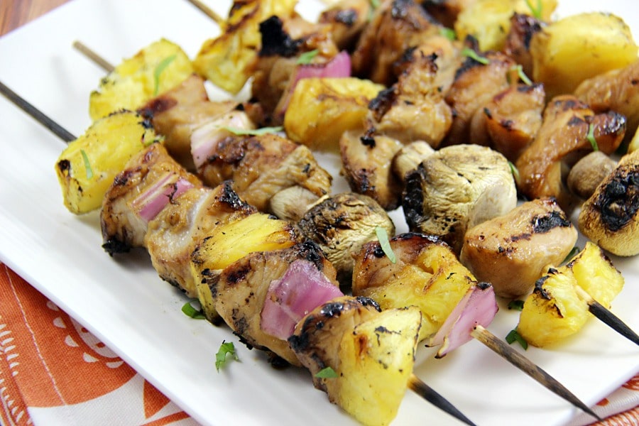 Teriyaki Turkey Kabobs