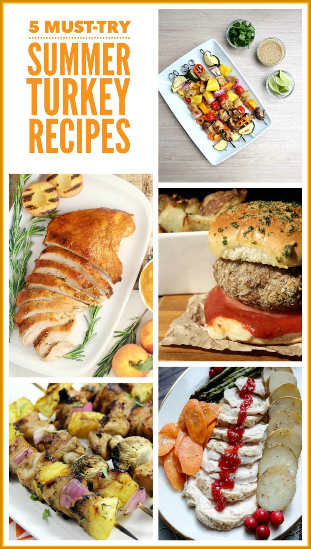 Turkey Recipe Collage