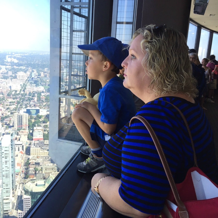 Visiting Toronto with Kids - CN Tower