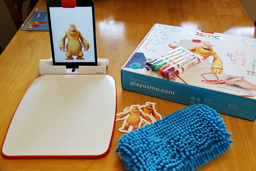 Interactive learning with osmo monster