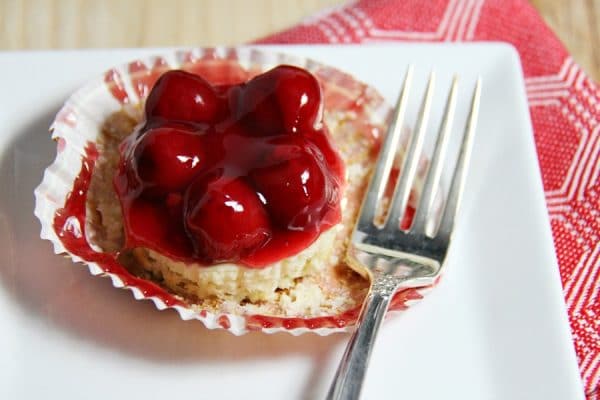 Cherry Mini Cheesecakes Family Food And Travel