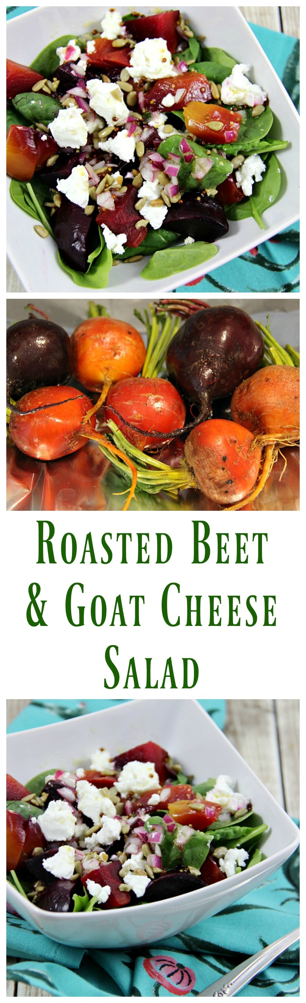 Roasted Beet and Goat Cheese Salad