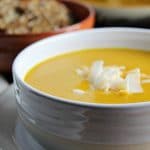 Slow Cooker Butternut Squash and Apple Soup