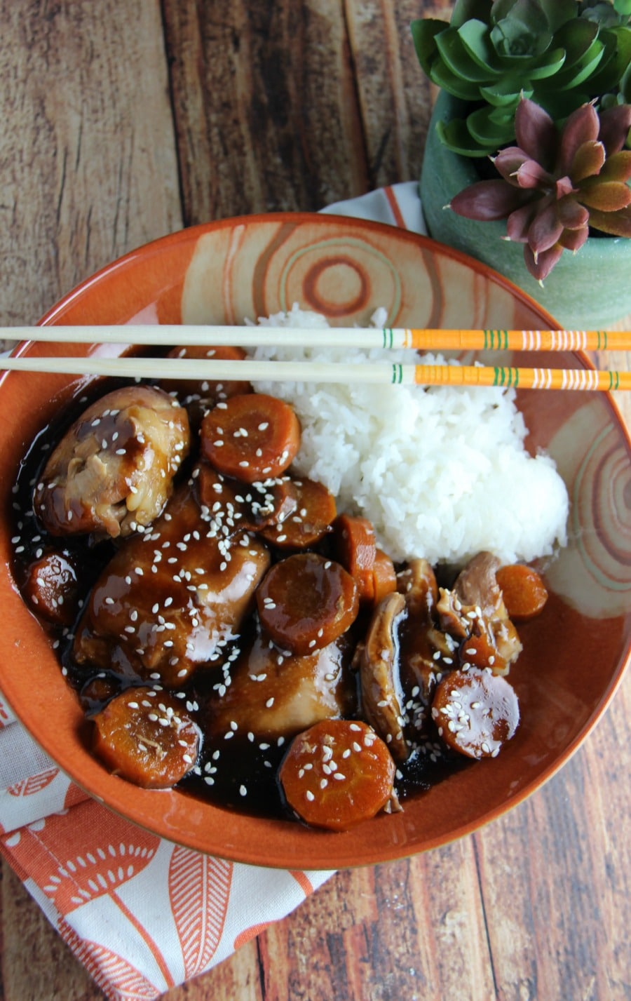 Slow Cooker Chicken with Hoisin Sauce