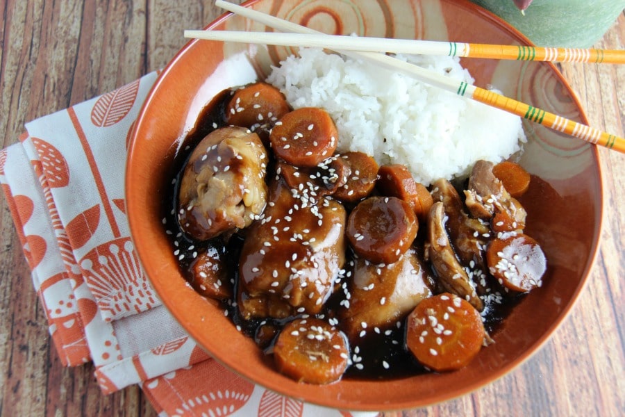 Slow Cooker Chicken with Hoisin Sauce