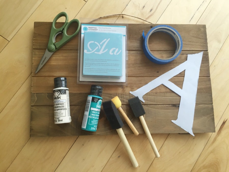 DIY Personalized Wooden Sign