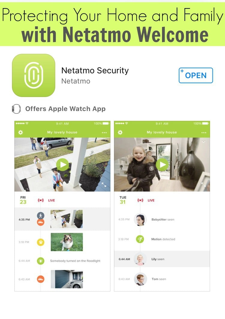 Netatmo Welcome Security System