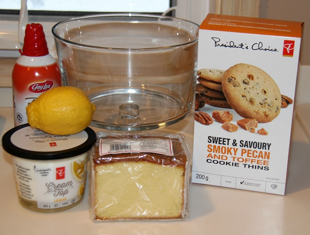 Easy Lemon Cookie Trifle Recipe
