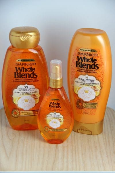 My Three Step Hair Care Ritual With Garnier Whole Blends Family