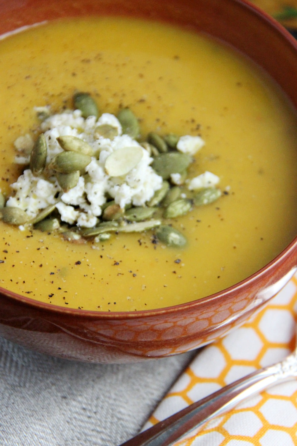 Campbells Golden Butternut Squash Soup - Gourmet soup at home