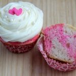 Pink Marble Cupcakes