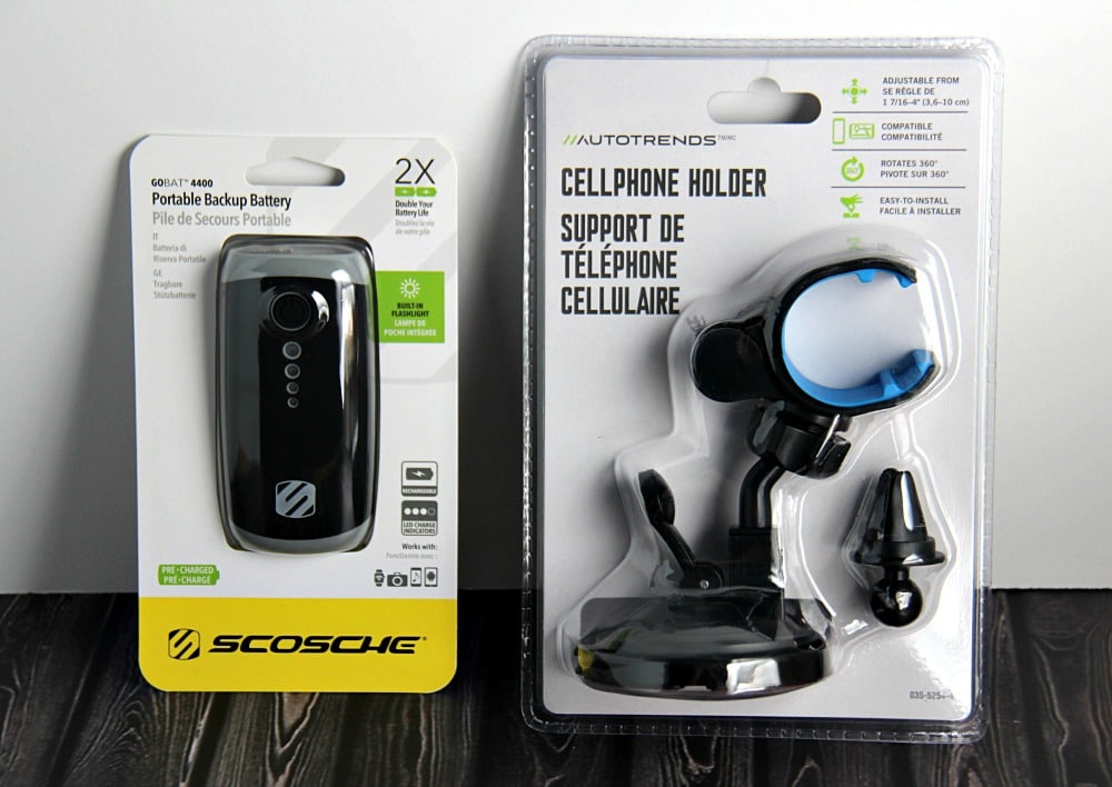 Cell Phone accessories for a road trip