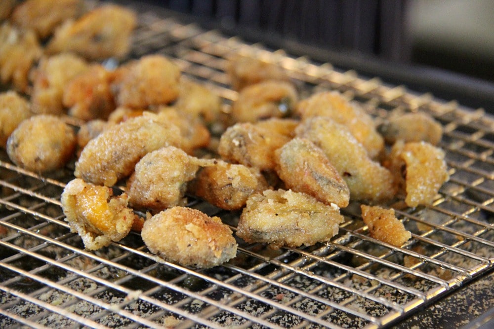 Frying Mussels The Table Cooking Classes PEI