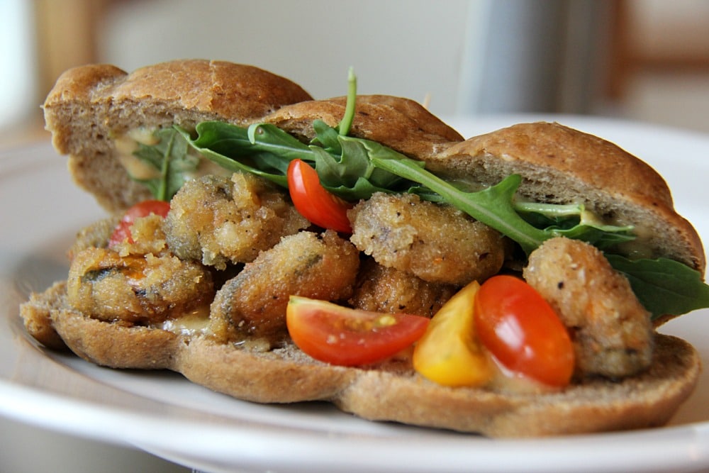 New London Mussel Po'Boy The Table Cooking Classes PEI