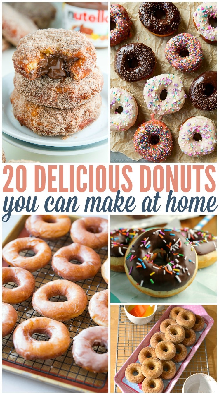 donut recipes you can make at home