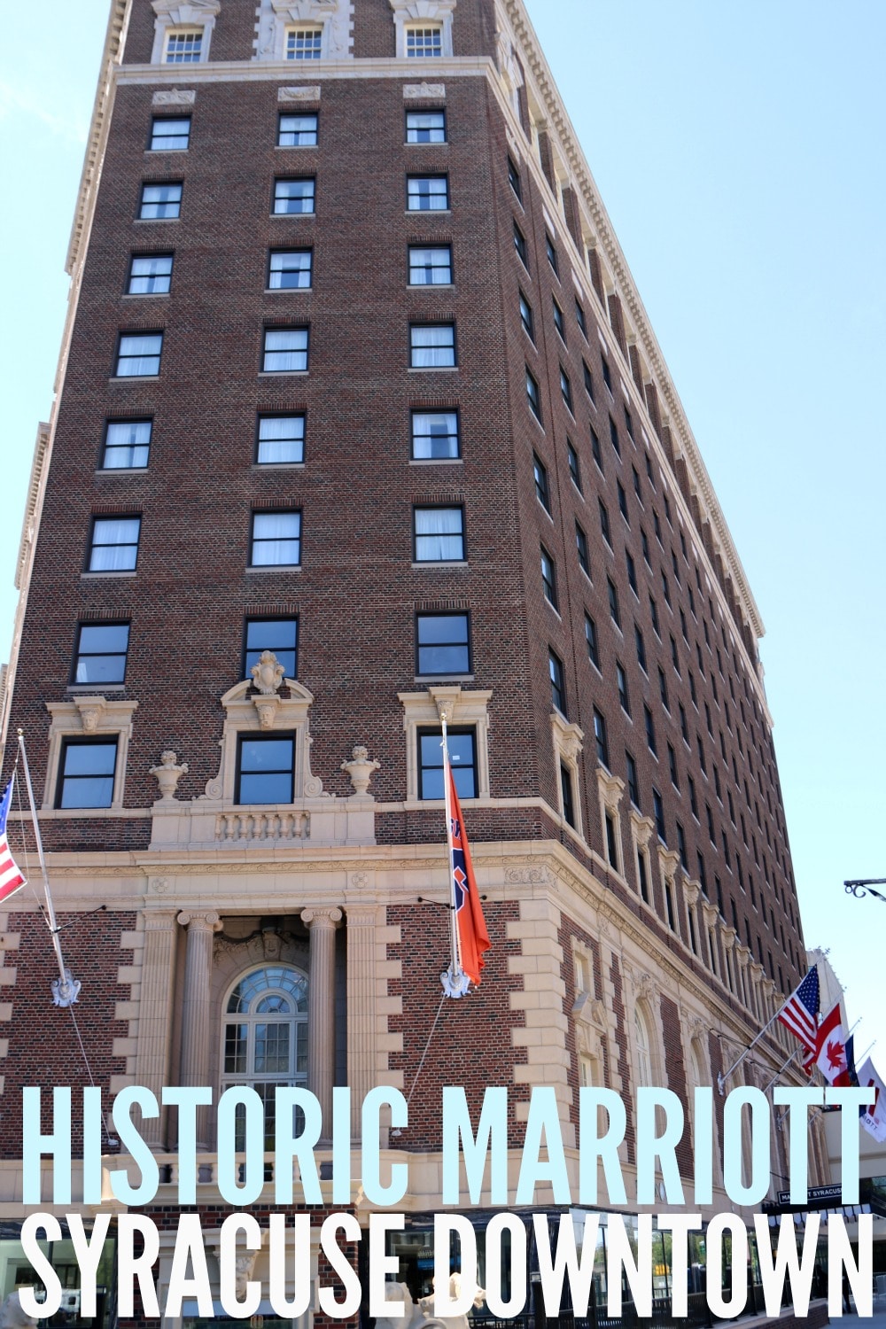 Historic Marriott Syracuse Hotel Downtown 