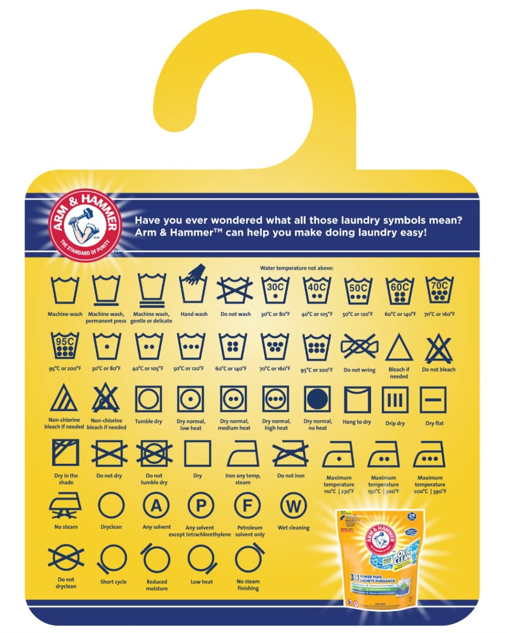 Arm and Hammer Laundry Tips