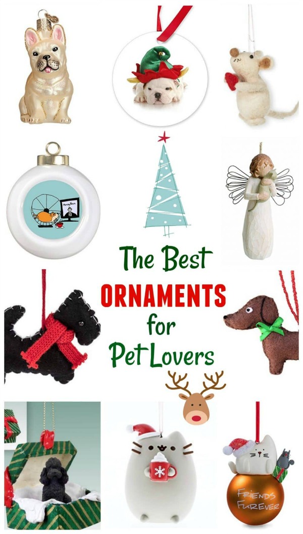 Best holiday ornaments for pet lovers