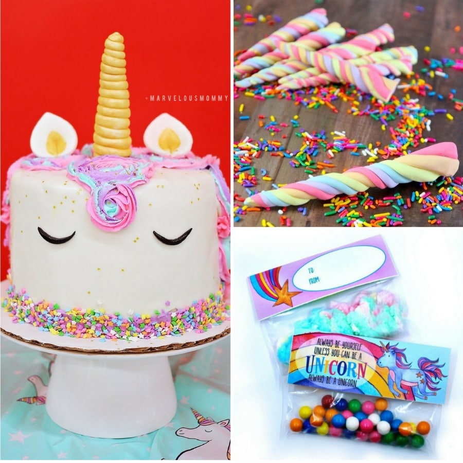 Galaxy Unicorn Rainbow Glitter Unicorn Cake