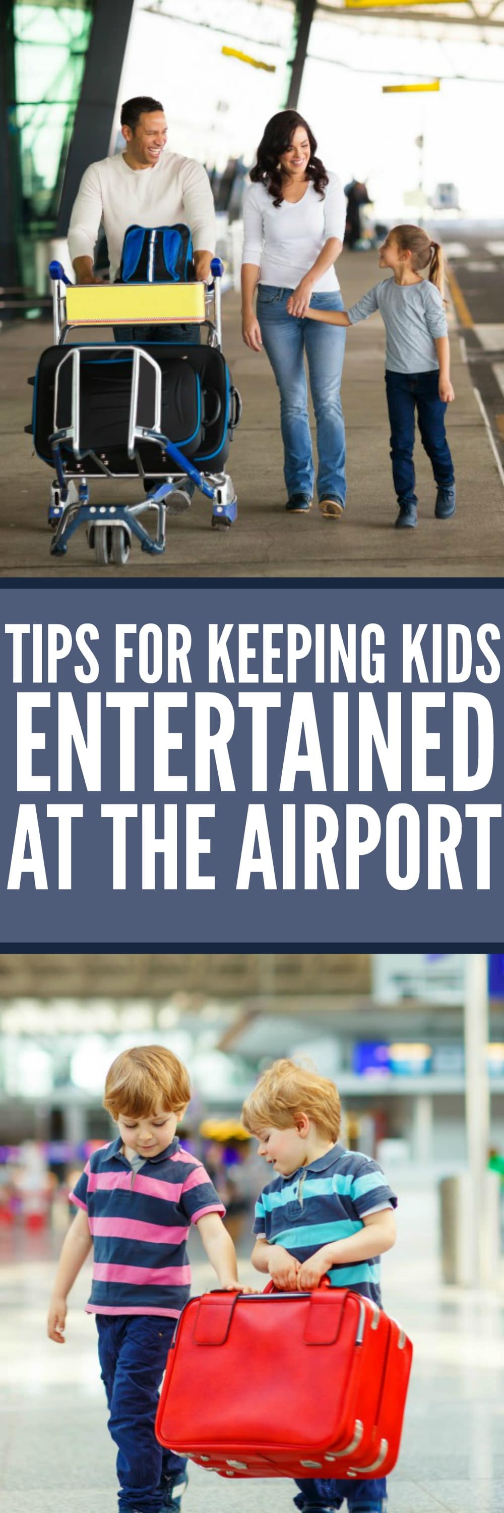Tips for Keeping Kids Entertained at the Airport