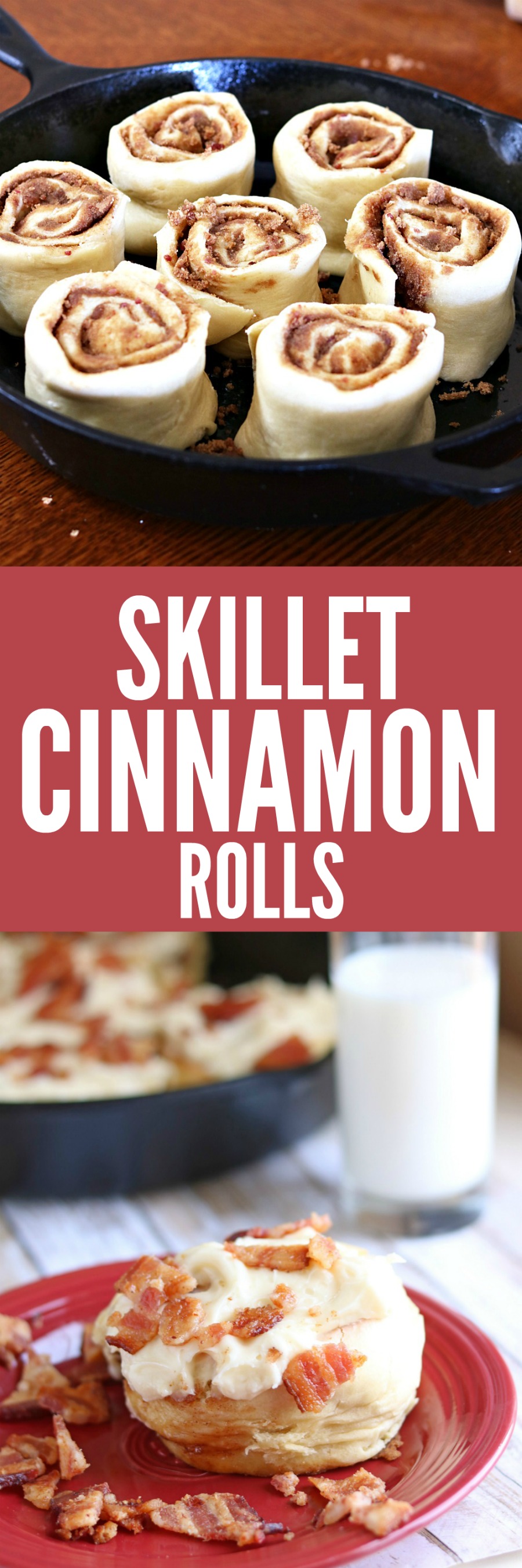 Skillet Cinnamon Rolls