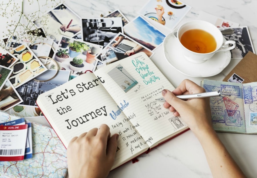 Travel Journal Travel Scrapbook