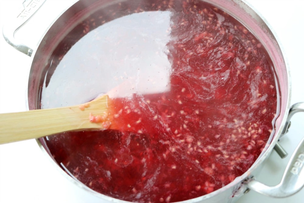Raspberry Iced Tea Recipe - Process
