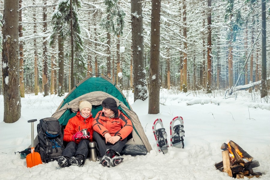 Best Winter Camping Locations in the US