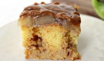 The Best Caramel Apple Poke Cake Recipe