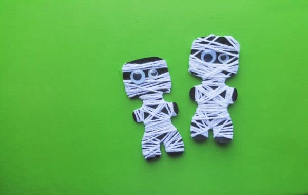 Halloween Crafts For Kids Easy Mummy Craft Family Food And Travel