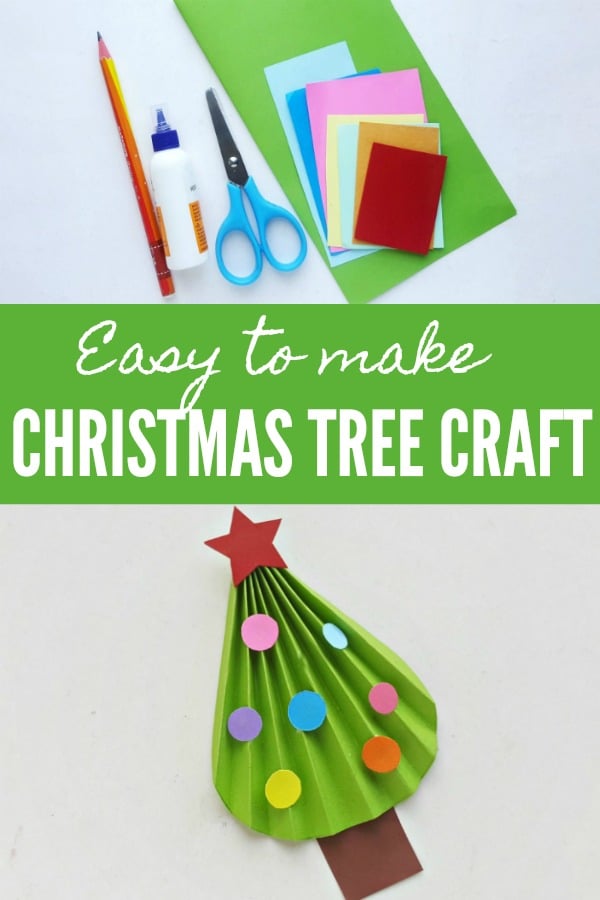 Easy to Make Christmas Tree Craft