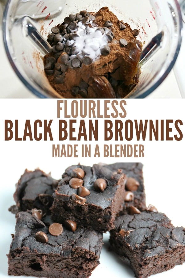 Flourless Black Bean Brownies