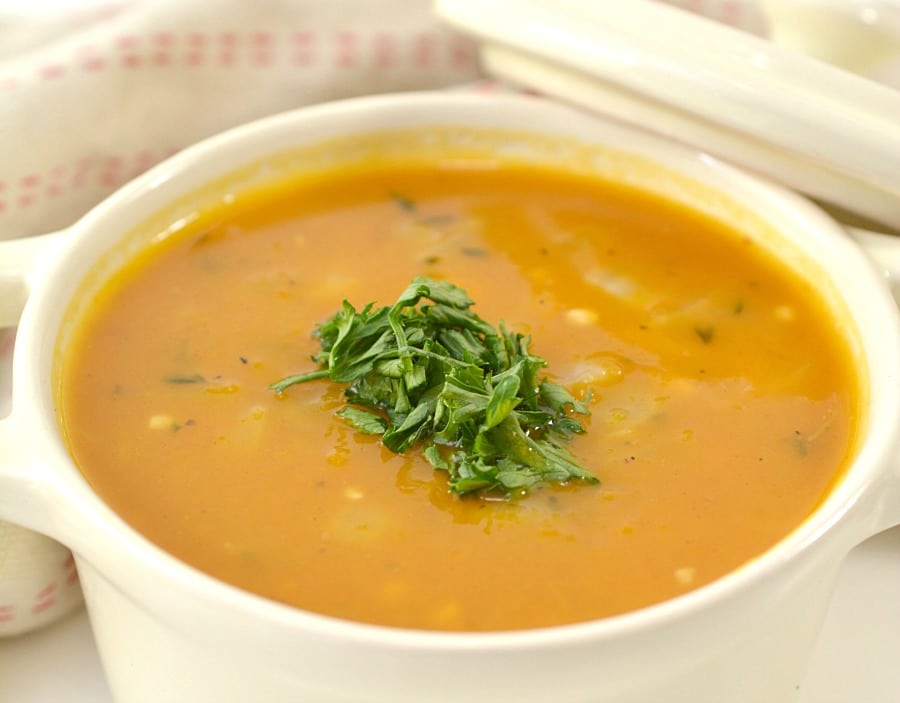 Keto Paleo Pumpkin Soup Recipe