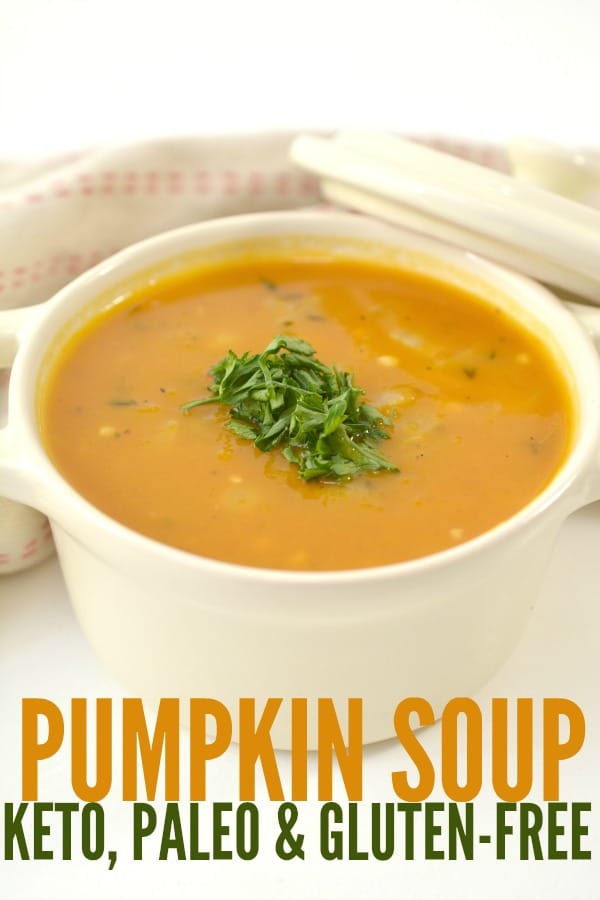 Pumpkin Soup Recipe Keto GlutenFree