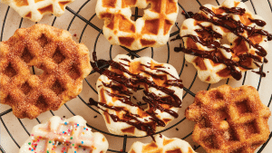 Waffle Maker Donuts