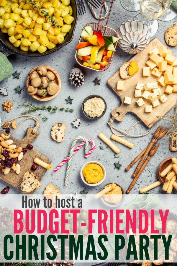 How to host a budget friendly Christmas party