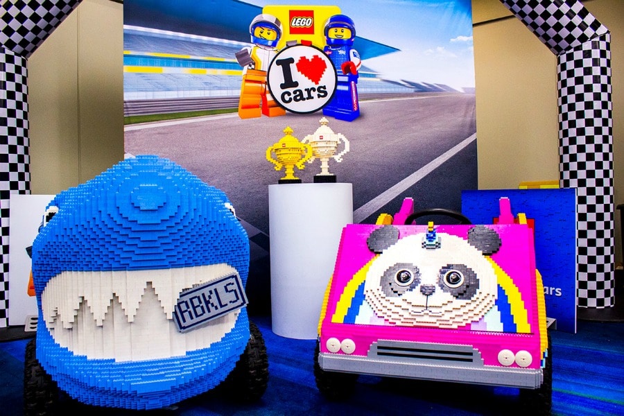 Get Your Photo Taken in a LEGO Racer Car CIAS 2019 Toronto