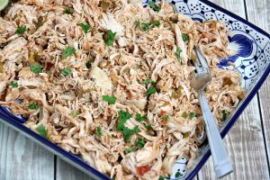 Spicy Salsa Instant Pot Chicken