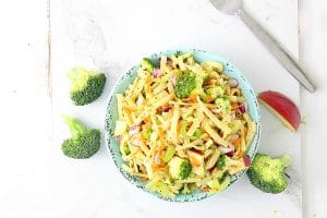 Honey Crisp Apple Broccoli Salad