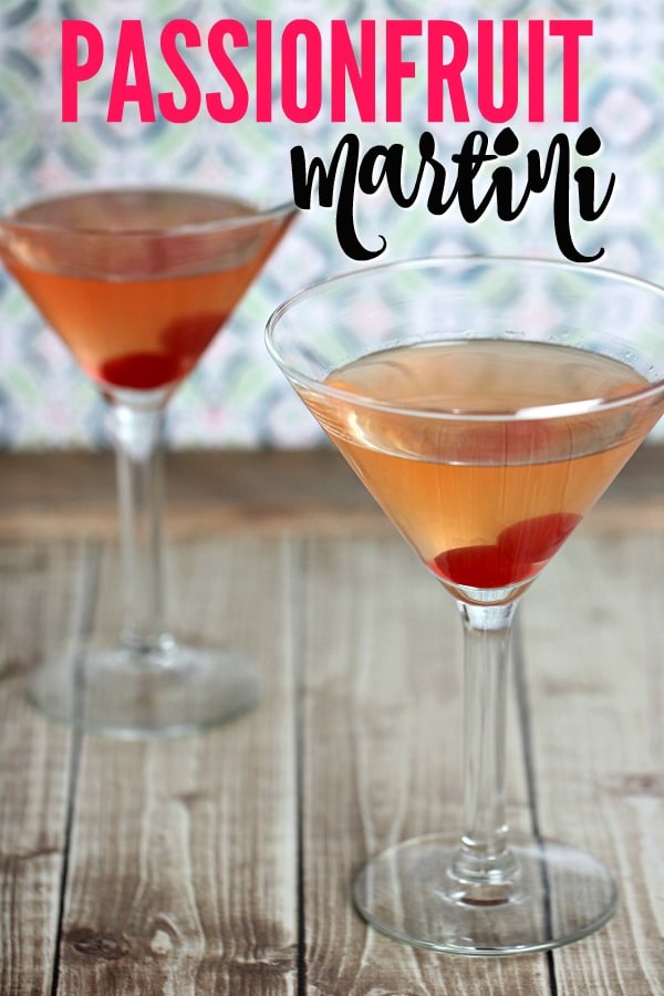 Passionfruit Martini