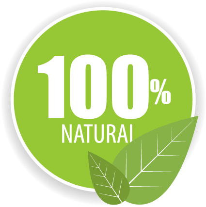 100% natural