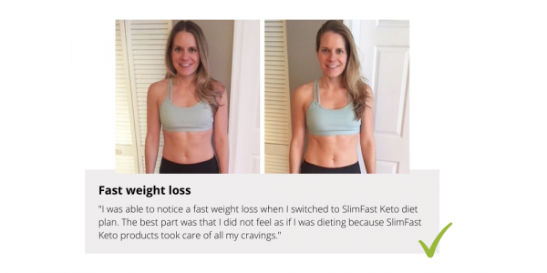 SlimFast Keto positive review