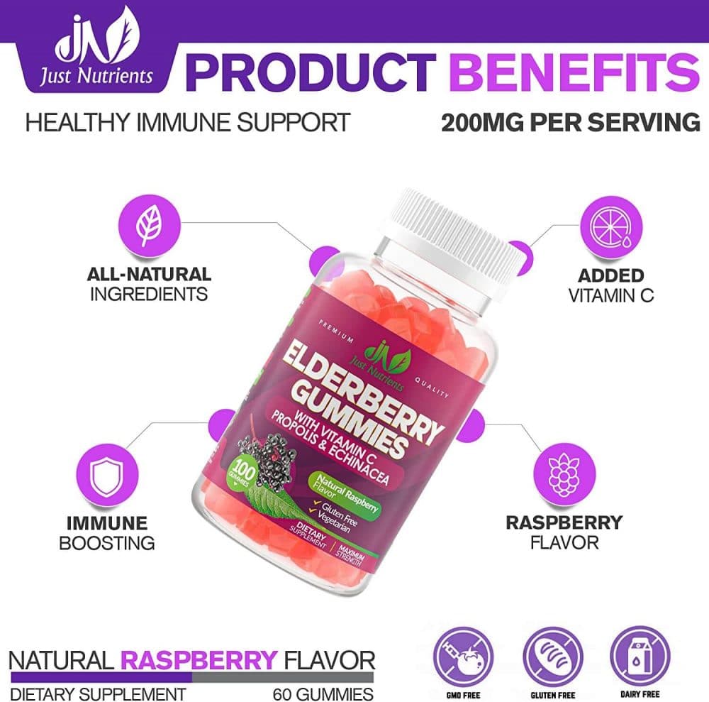 Benefits of essential Elements Elderberry gummies