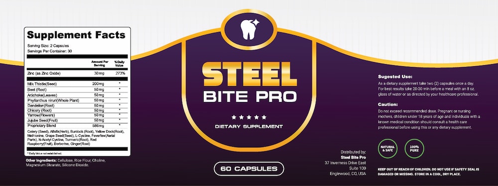 Steel Bite Pro Dosage