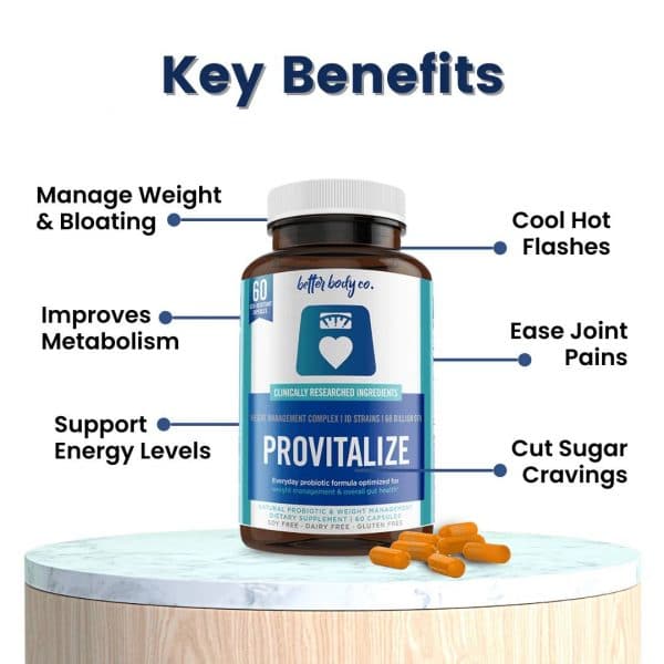 Provitalize key benefits