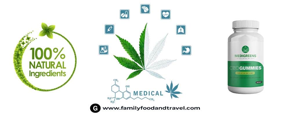 What are Medigreens CBD Gummies Ingredients?