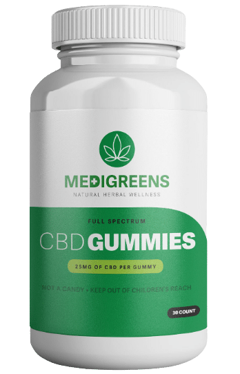 Medigreens CBD Gummies.