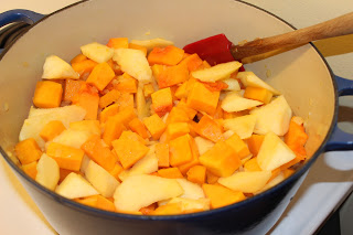 butternut squash and apple soup